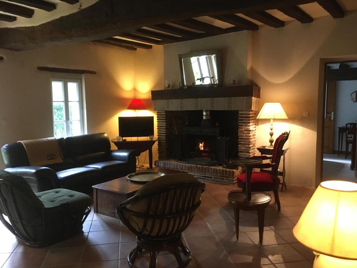 La Ferme De Montboulan Villa Salbris Bagian luar foto